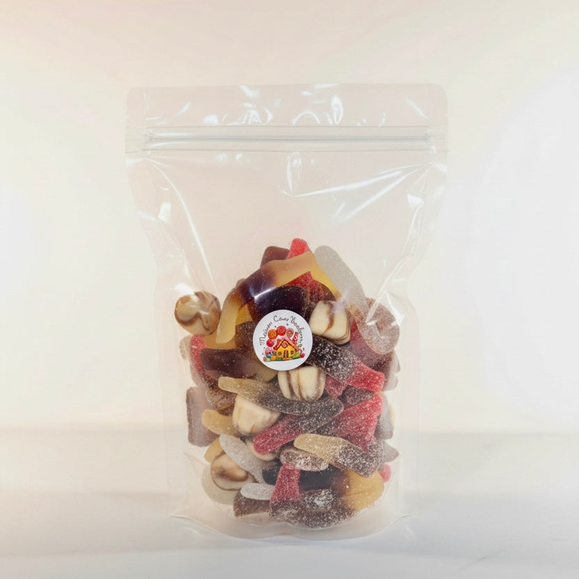 Mélange Cola - Assortiment 5 Bonbons Saveur Cola - 500g