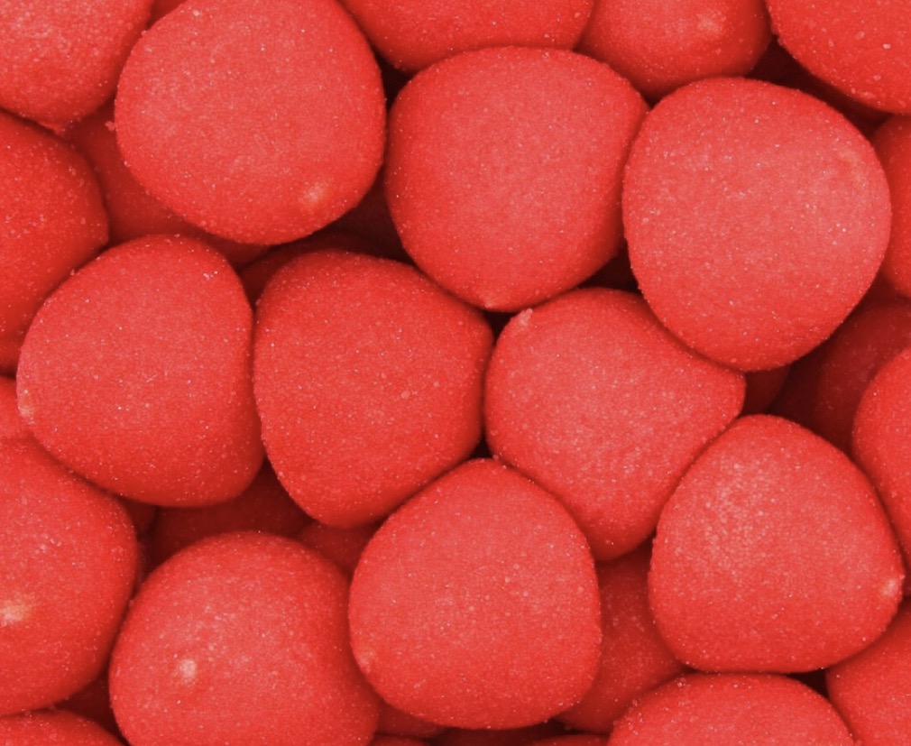 Balle de Golf Fraise - Bonbon Guimauve - 100g