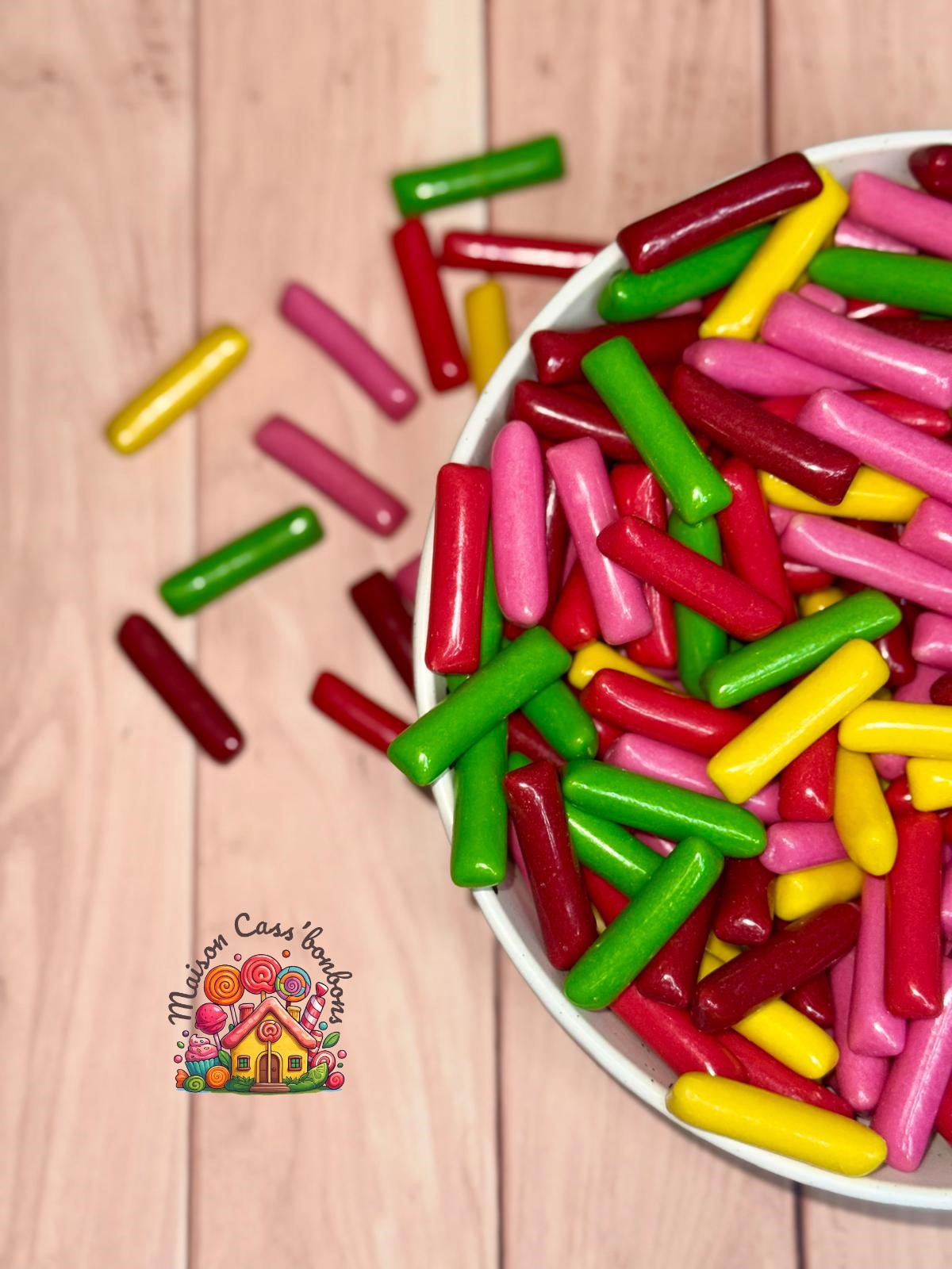 Hitschies Fruités - Bonbons aux Vrai Jus de Fruits 100g