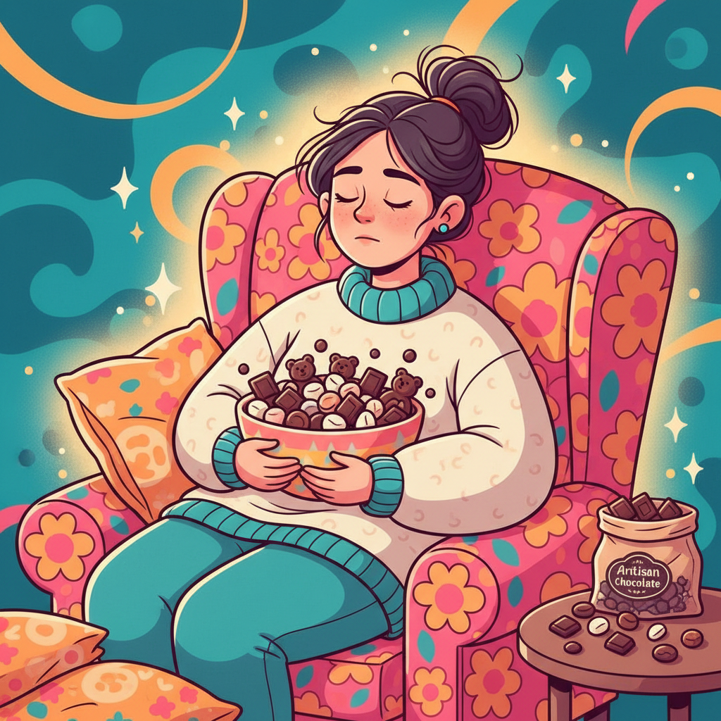 Journée de maman épuisée