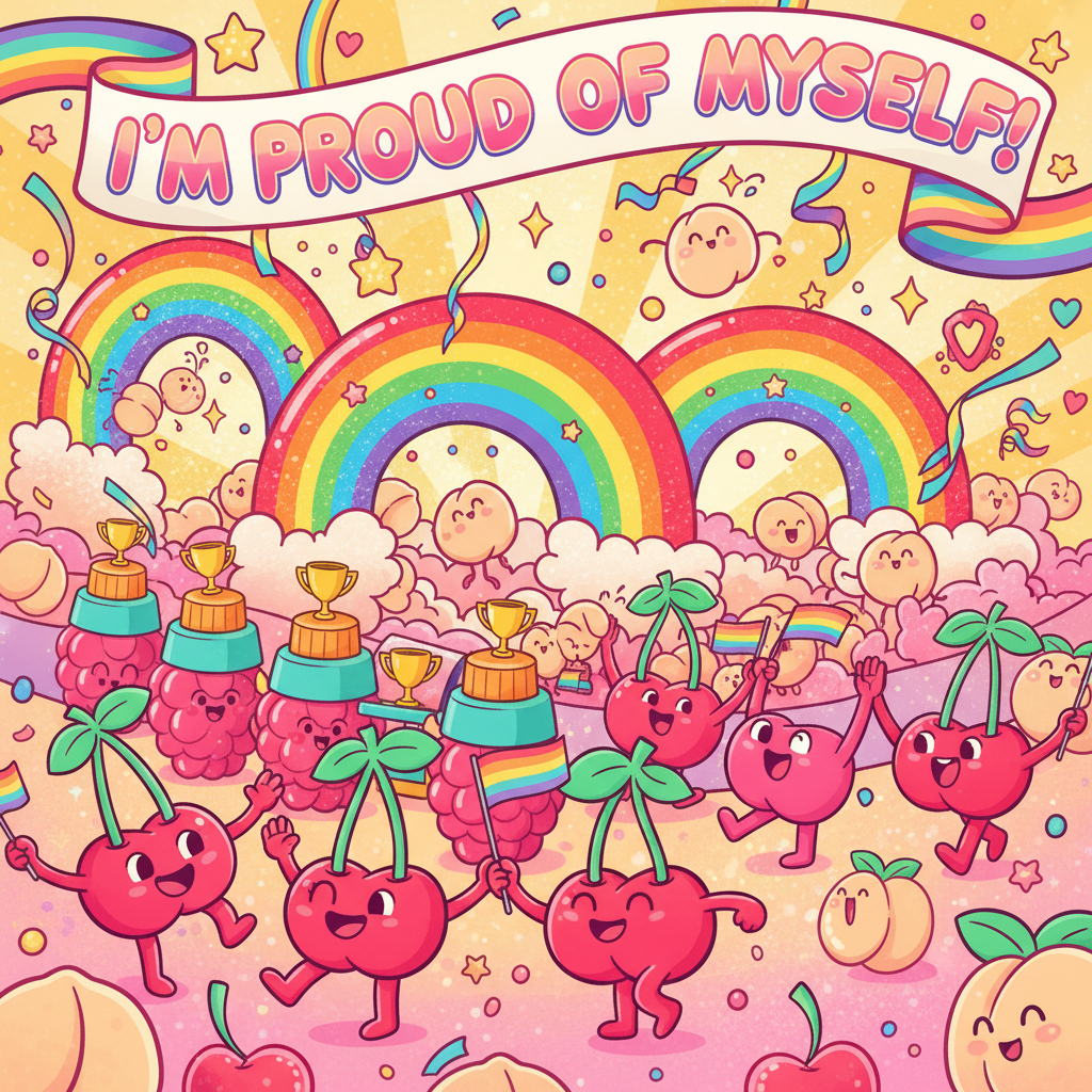 Je suis fière de moi