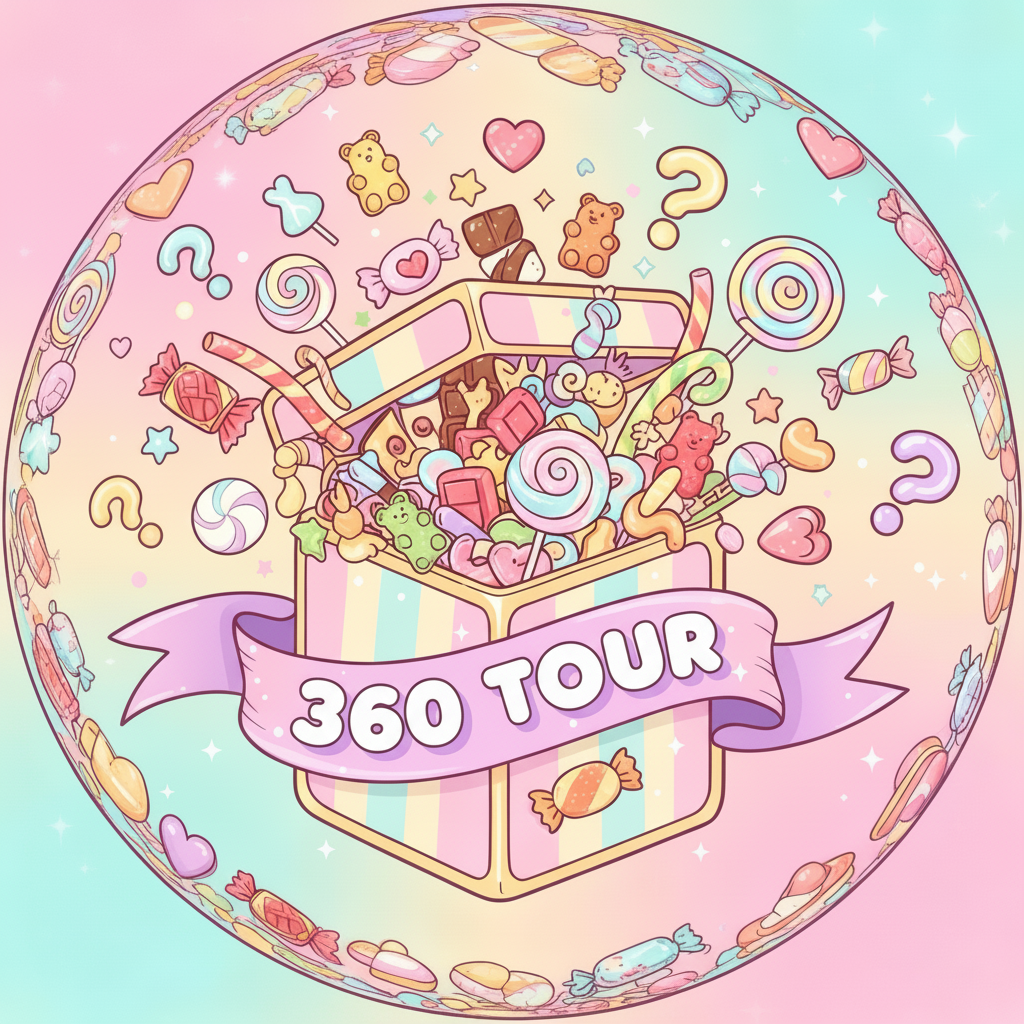 Mélange 360° - Assortiment de bonbons variés - 1,5kg