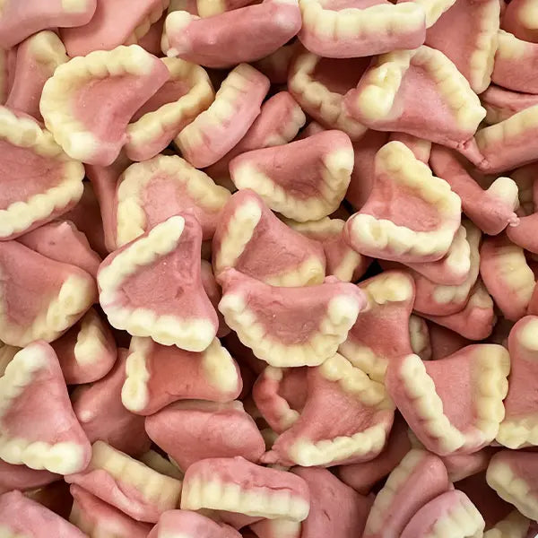 Dentiers Lisses - Bonbons Gélatineux Rigolos 50g - 100g