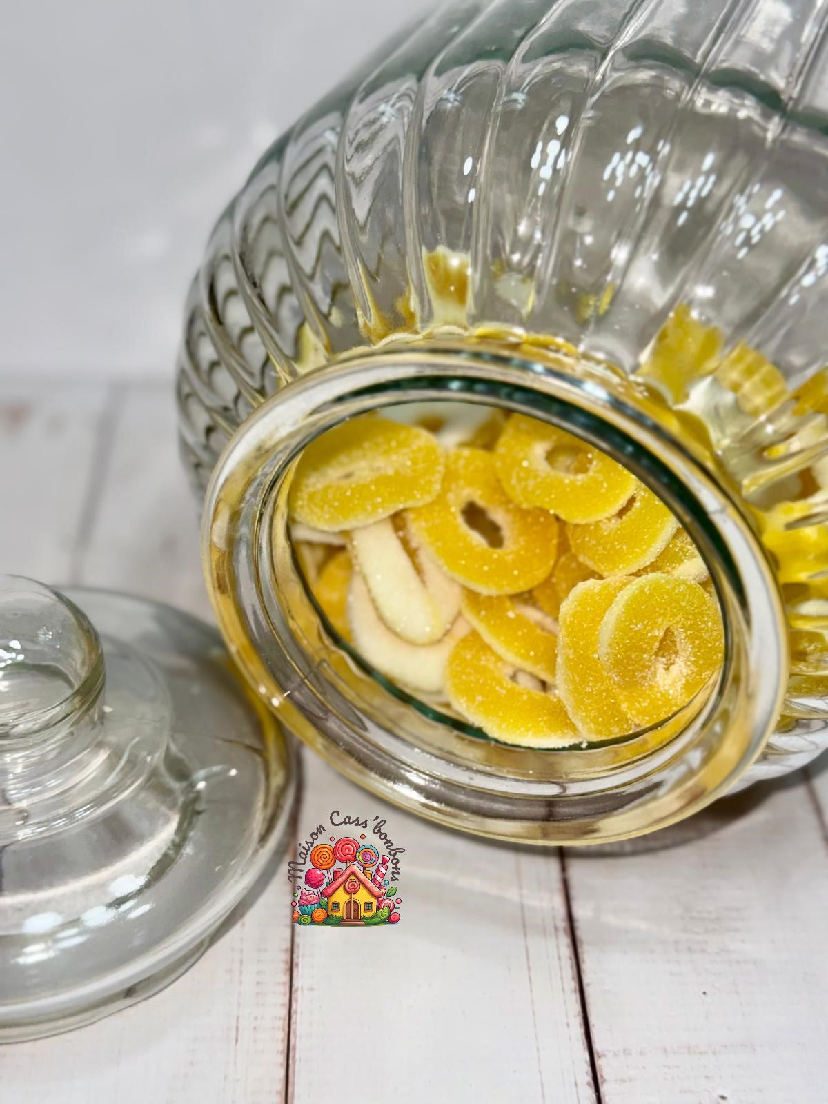 Anneaux goût banane sucrés