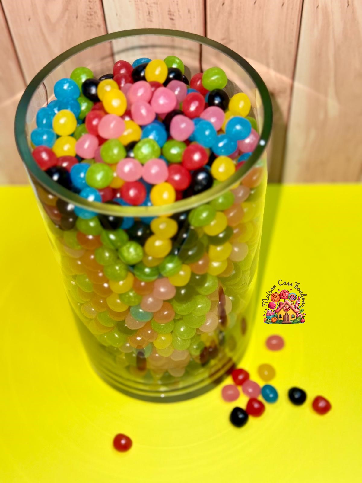 Mini dragibus cœurs fruités