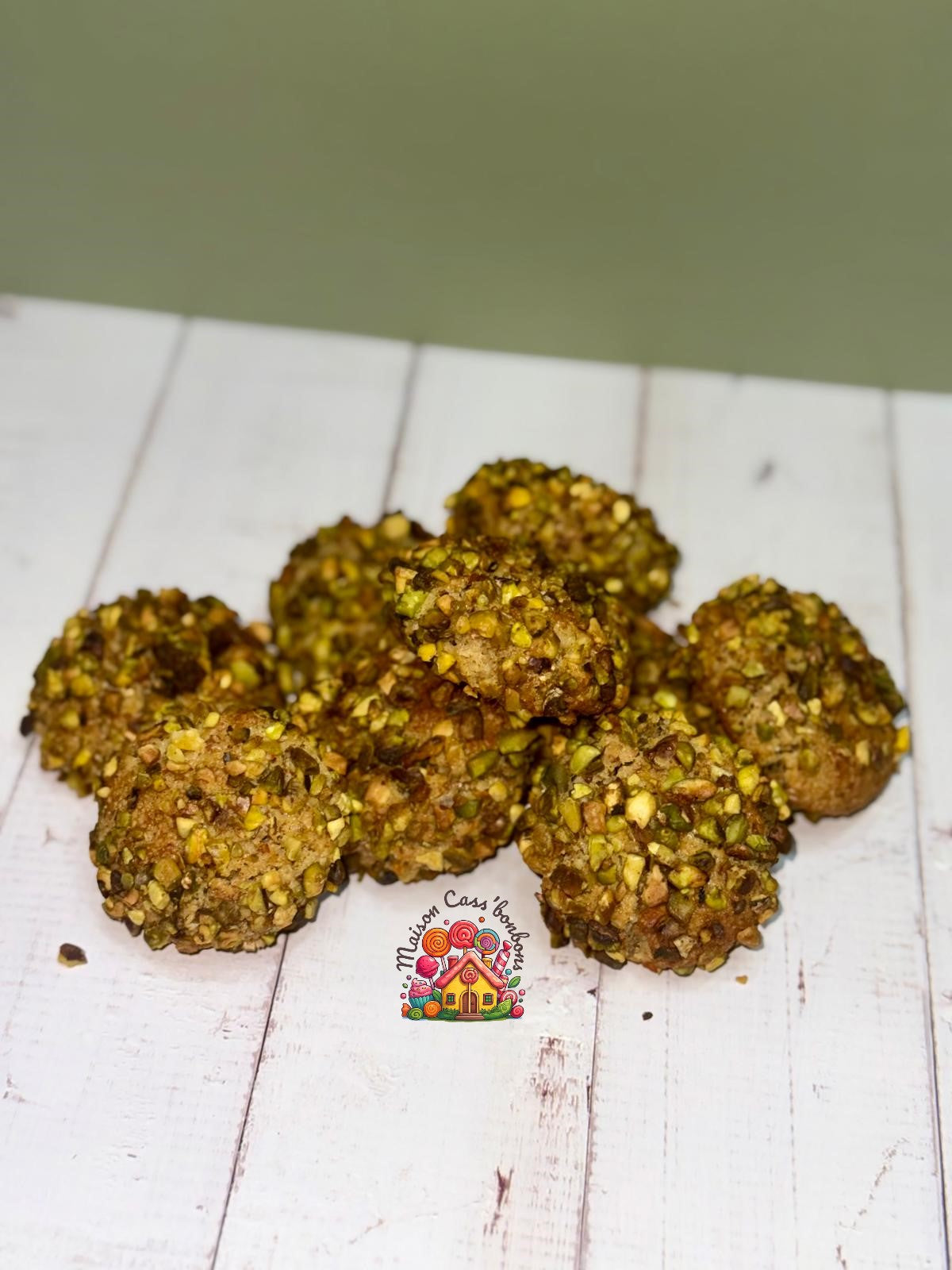 Bocconcini Italien à la Pistache - Pâte d'Amande