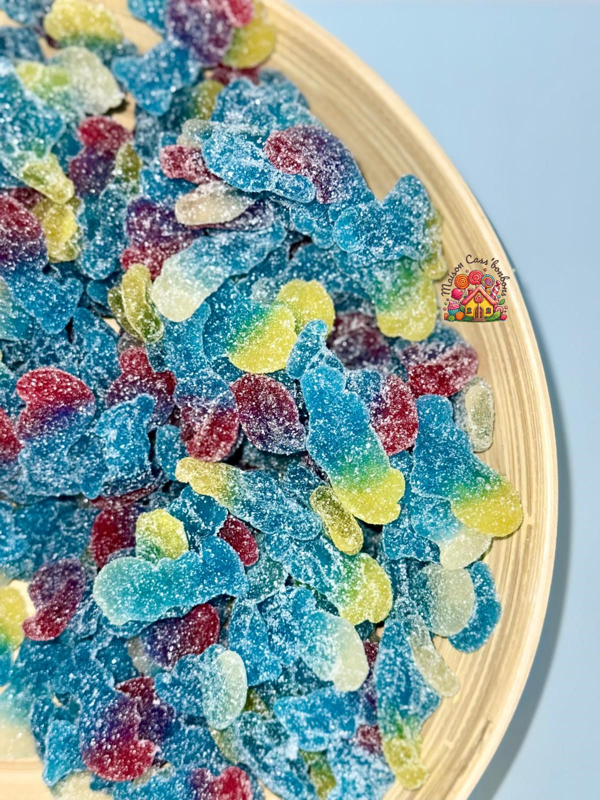 Schtroumfs Acidulés HARIBO - Bonbons Gélatineux 100g