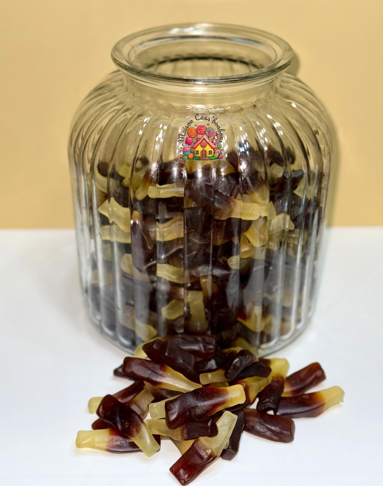 Bouteilles goût coca