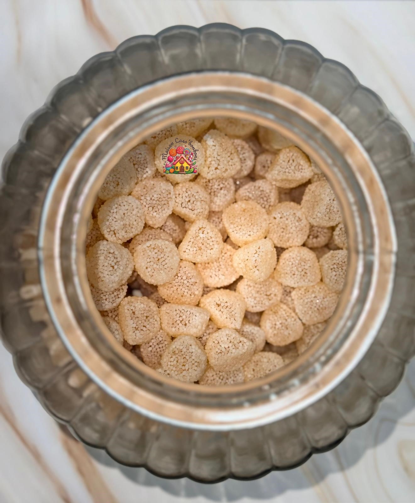 Mûres Blanches Fruitées - Bonbons Gélatineux 100g