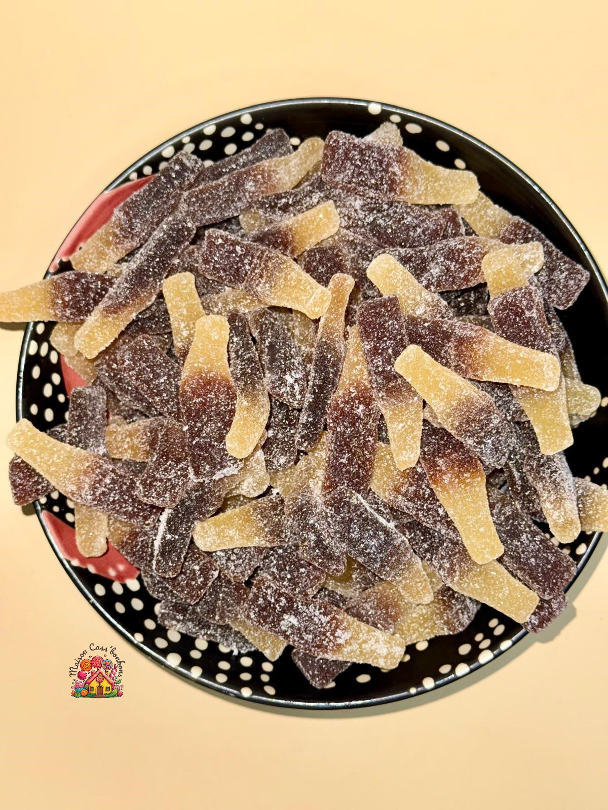 Bouteilles goût coca citrique