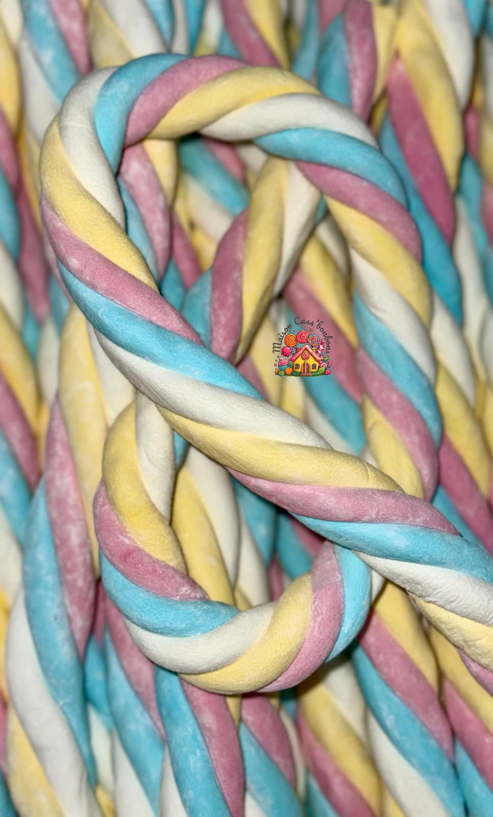 Torsade Géante Guimauve 67 cm - Bonbon XXL