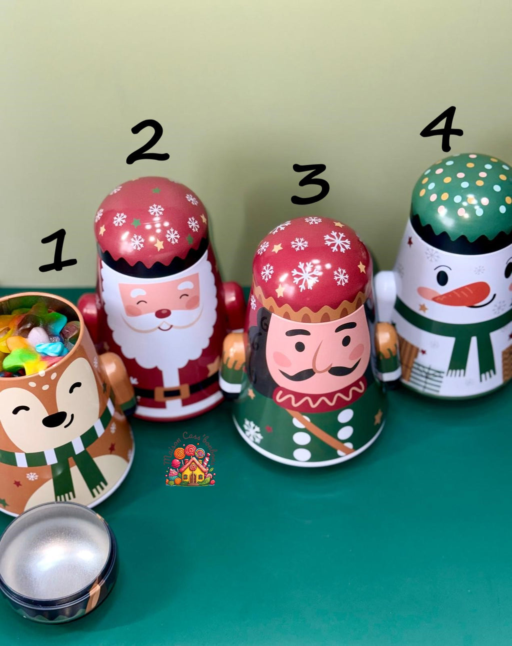 Bonbonnière de Noël 430g - Mix de Bonbons Assortis